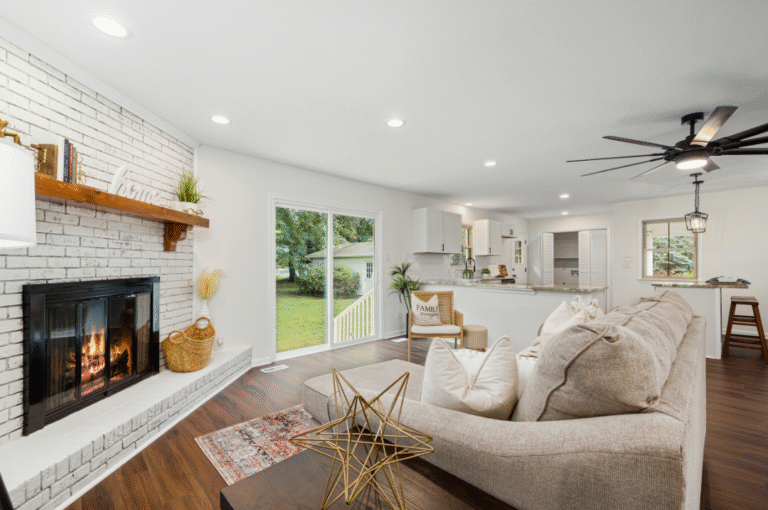 Well-staged home with modern decor, clean lines, and bright lighting — example of preparing a property for sale in the GTA real estate market
